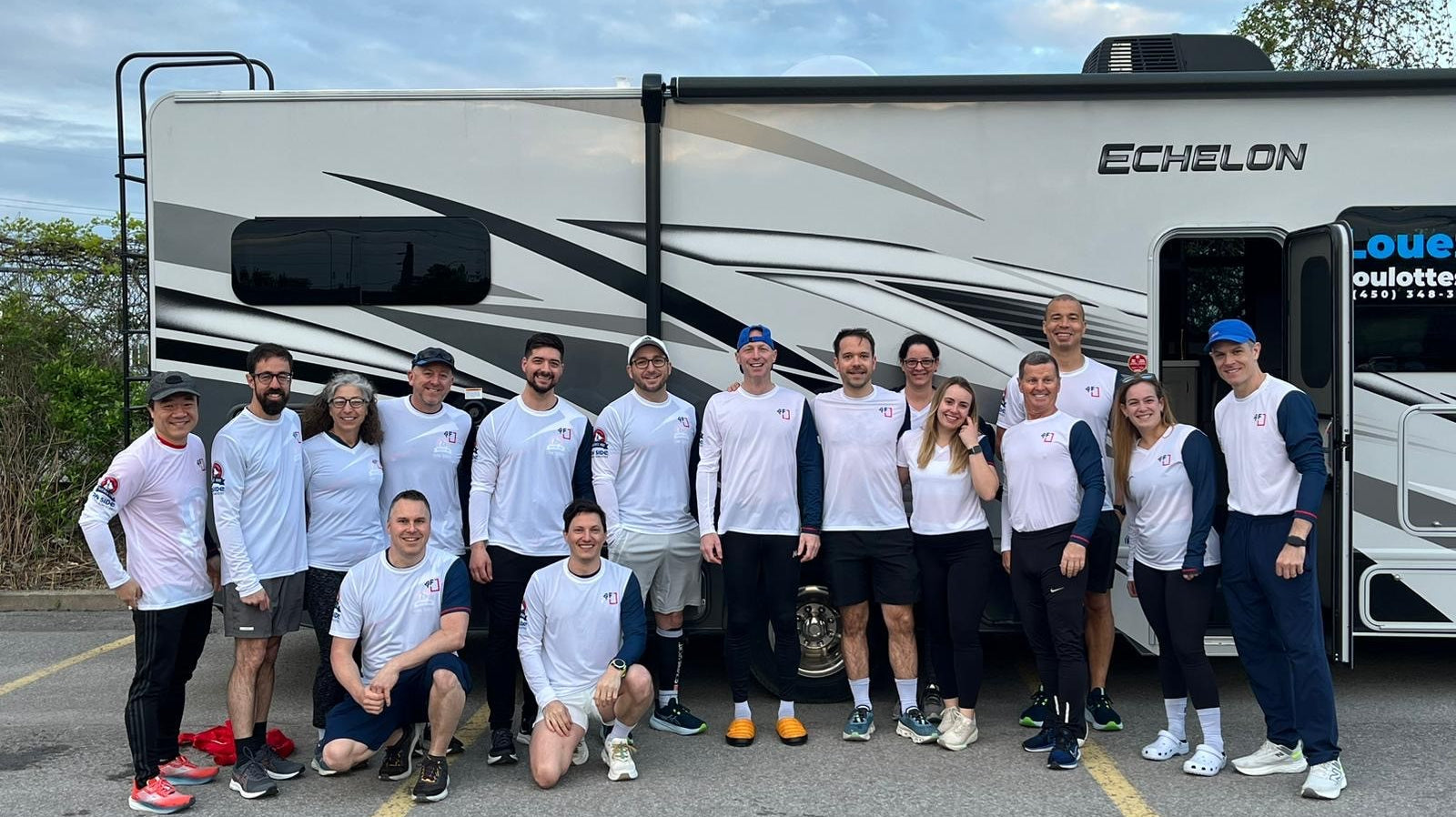 Corporate Shirts for Fenplast: Québec 800 Challenge